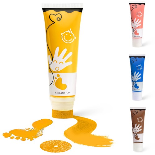 Baby hand fußabdruckfarbe - baby,