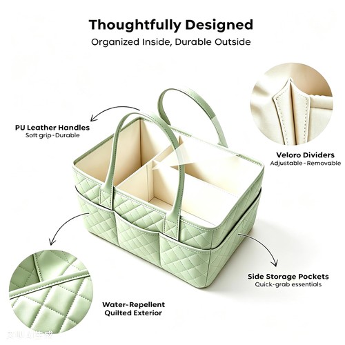 Wickeltisch organizer qrarazl - wickeltisch,